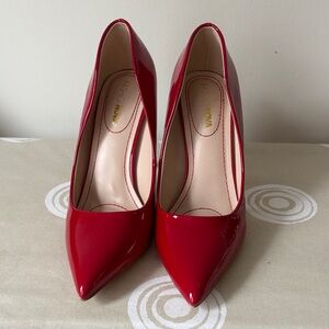 Fashion Nova Bold Red Heels